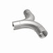 MagnaFlow stainless steel 2.50-inch smooth transition T connecting pipe with 90/90 degree bends for exhaust systems.