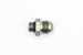 DeatschWerks 6AN ORB male to 8AN male flare adapter fitting with O-ring, used for high-performance fuel and oil connections.