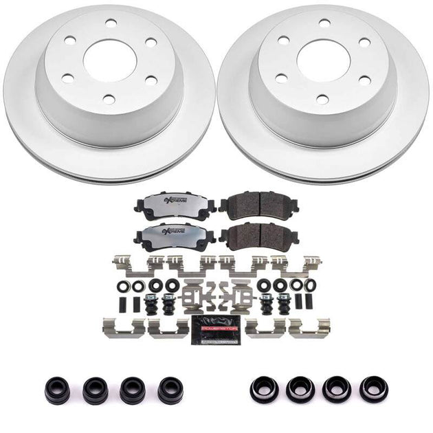 PowerStop Chevrolet Astro rear Z36 coated truck and tow brake kit, performance brake components for enhanced stopping power.