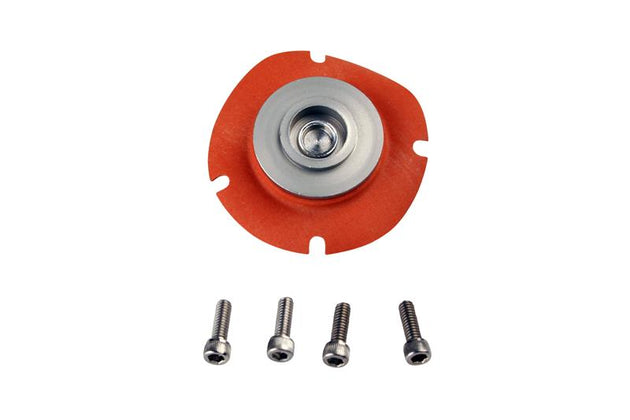 Aeromotive fuel pressure regulator repair kit with detailed components for models 13202, 13113, 13209, 13214, and 13212.