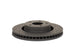 Hawk Performance drilled and slotted front brake rotors for Cadillac Escalade, designed for enhanced braking performance.