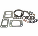 BorgWarner EFR hardware and installation kit with various metal brackets and fasteners for turbocharger setup.