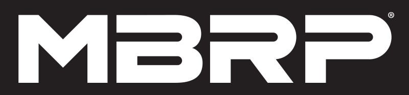 MBRP universal aluminum muffler with 3-inch inlet, 2.5-inch outlet, and 30.5-inch chamber, showcasing its sleek chambered design.