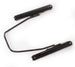 NRG single seat sliders with adjustable brackets and frame for car racing or modification, showing metal construction and mounting hardware.