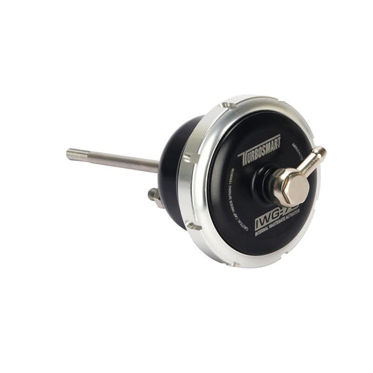 Turbosmart IWG75 universal 150mm rod black internal wastegate actuator for turbochargers and boost control systems.