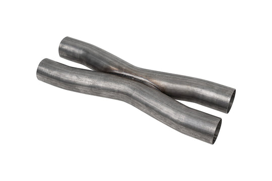 CORSA Performance Corsa PRO-Series 304SS standalone X-pipe with 2.5-inch dual inlet and outlet, 19.1-inch length.