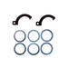 QA1 Proma Star Series coil-over shock absorber with single adjustment, 9-inch length, 250lb/in spring, aluminum body.