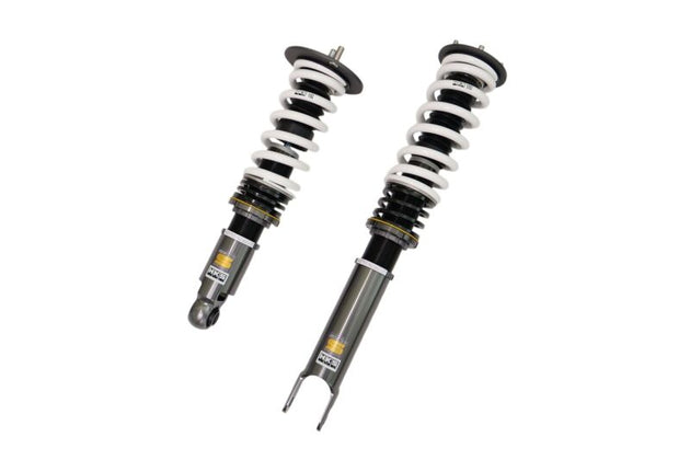 HKS Hipermax S coilovers for Nissan BNR32, adjustable suspension kit with coilover springs and damping components.