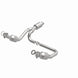 MagnaFlow direct fit catalytic converter for 2014-2016 GMC Sierra 1500 V6 4.3L engine, showing the metallic component with inlet and outlet pipes.
