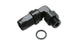 Vibrant Male -6AN 90 Degree hose end fitting with 9/16-18 thread, made of durable metal for automotive or industrial use