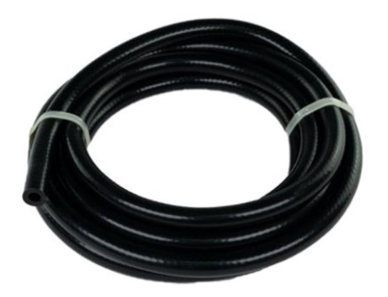 Black Turbosmart 3m pack of reinforced 4mm vacuum hoses, flexible and durable for automotive applications.