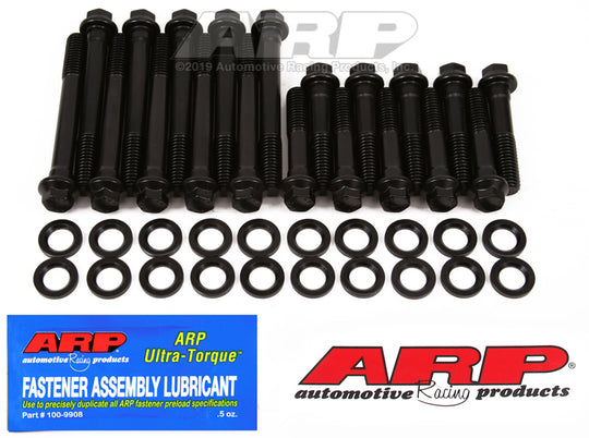 ARP SB Ford 351W head bolt kit with studs and bolts, high-strength engine fasteners for Ford 351W engines.