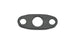 Vibrant Oil Drain Flange Gasket for engine, matching part 2898, shown in a close-up view of the gasket on a white background.