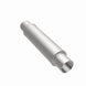 MagnaFlow Mag SS 3-inch muffler with 14x4x4 inch dimensions, featuring stainless steel construction and dual outlet design.