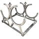 Nitrous Express billet bracket for dual 10 or 15 lb N2O bottles with floor mounts, used as a nitrous bottle accessory.