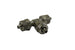 Snow Performance water union fitting with 1/4 inch T-connector for automotive cooling system accessories.