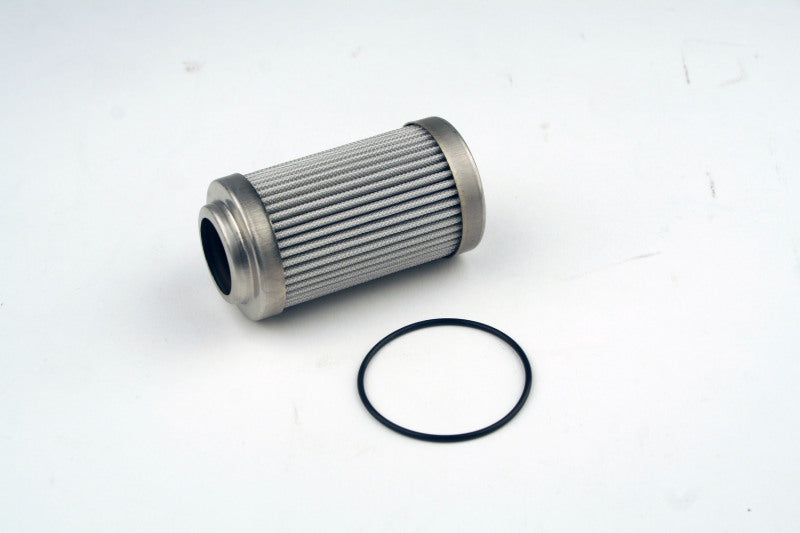 Aeromotive 10 Micron Microglass fuel filter element for Aeromotive fuel filters 12340/12350, showing the filter's microglass media.