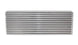 Vibrant intercooler core with 24x8x3.5 inch aluminum construction, featuring fins and end tanks for efficient cooling.