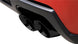 Black CORSA Performance catback exhaust system for 2012-2015 Chevrolet Camaro ZL1 coupe with 6.2L V8 engine, featuring dual exhaust tips.