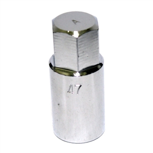 Rays Key Number 47 replacement key for L42 long type, wheel accessories, with a metal blade and key head.