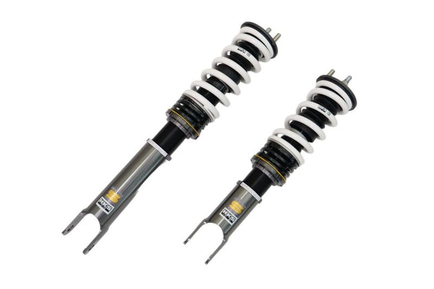 HKS Hipermax S AP1 coilovers for Acura RSX with adjustable shock absorbers and suspension components.