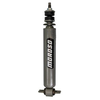 Moroso 78-88 Buick Grand National 3-way adjustable front drag shocks and struts, showing the shock absorber with adjustment features