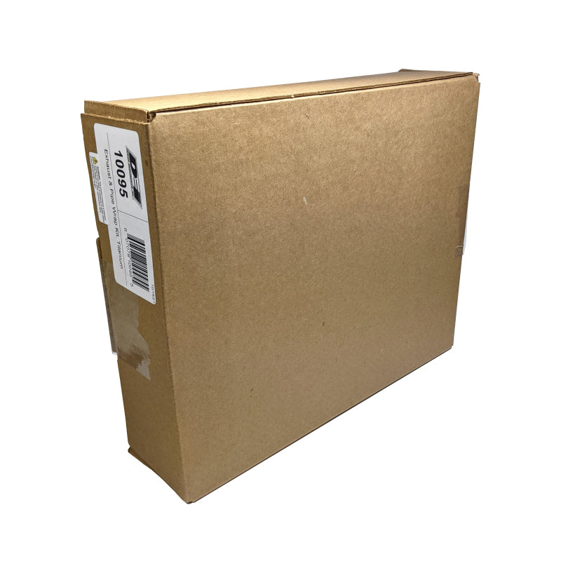 Titanium DEI Exhaust Wrap Kit showing rolled exhaust insulation material for high-temperature performance.
