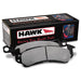 Hawk Performance front OEM pad design brake pads for Chevy Corvette 06-10, performance street brake pads, close-up view