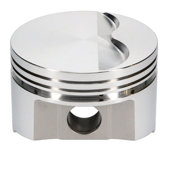 Forged JE Pistons small block Ford 4.030-inch bore piston set with 1.300-inch compression height for 8-cylinder engines.