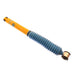 Bilstein B6 HD 46mm monotube shock absorber for vehicle suspension, showing the black metal body and mounting components.