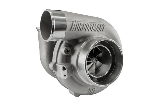 Turbosmart oil cooled 6466 turbocharger with reverse rotation V-band In/Out, external wastegate, and A/R 0.82 for performance vehicles