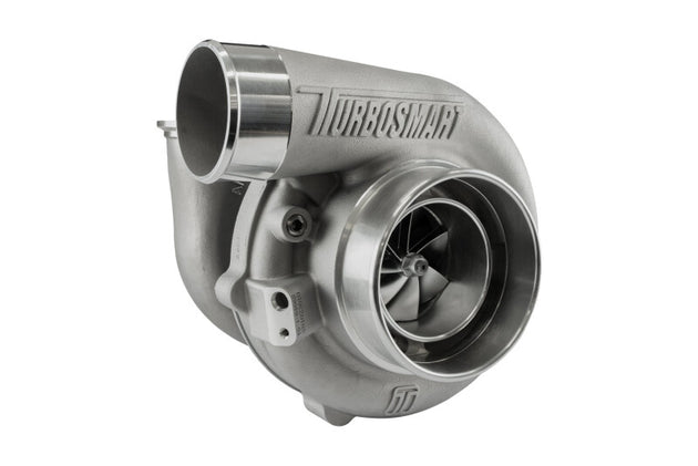 Turbosmart oil cooled 6466 turbocharger with reverse rotation V-band In/Out, external wastegate, and A/R 0.82 for performance vehicles