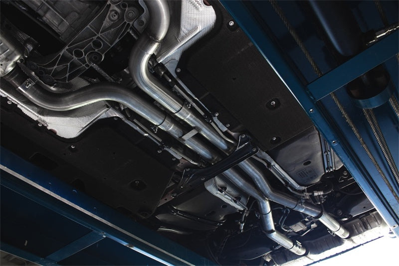 CORSA Performance X Pipe for Chevrolet Camaro SS 6.2L V8 2016-2024, showing the stainless steel pipe with brand logo