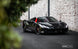 Vossen forged NF10 22x12 inch gloss black rear wheel for Ferrari 488 and F8, 5x114.3 bolt pattern, ET33 offset