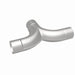 MagnaFlow 2.50-inch stainless steel smooth transition T connecting pipe with 90-degree bends for exhaust systems.