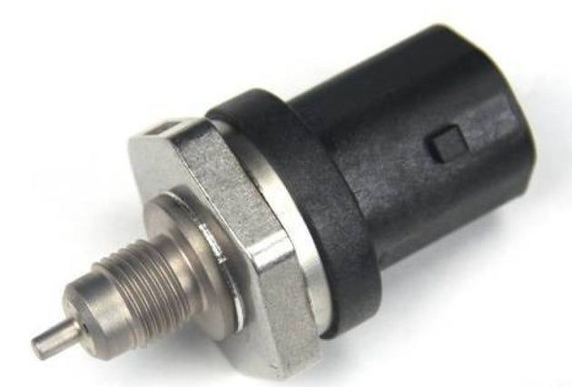 Bosch Universal Pressure and Temperature Sensor for stock replacement, showing a compact sensor with wiring connectors.