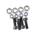 NRG Single Seat Slider bracket showing adjustable metal sliders and mounting hardware for car seat installation.