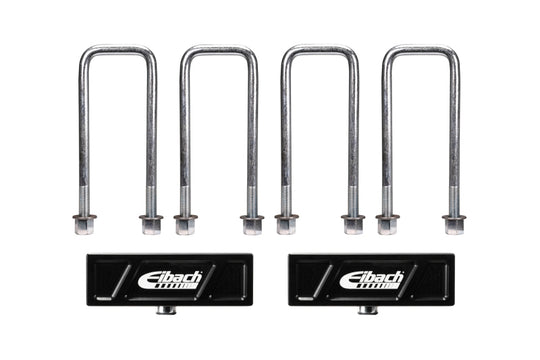 Eibach Chevrolet Silverado 2019+ lift kit with 1.5-inch Pro-Truck lift block installed on truck suspension system