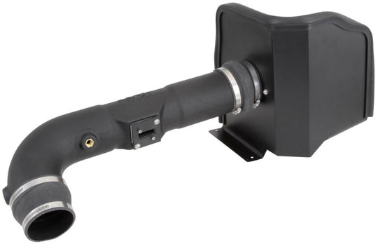 K&N Engineering Cold Air Intake Kit for 2014-2015 Chevy/GMC 1500 V-8 5.3/6.2L trucks, featuring air filters and intake tubing.