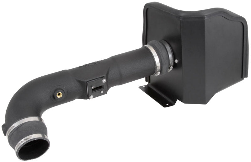 K&N Engineering cold air intake kit for 2014-2015 Chevy and GMC 1500 V-8 5.3L and 6.2L engines, with air filters and intake tubes.
