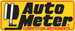 AutoMeter Ultra-Lite II 52mm electronic voltmeter gauge displaying voltage from 8 to 18 volts with short sweep motion.
