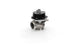 Garrett GVW-40 40mm wastegate kit in black showing the metal wastegate valve and mounting components.