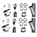 Granatelli Motor Sports 2.25-inch aluminum mild steel electronic dual slip-fit exhaust cutout with band clamps