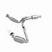 MagnaFlow direct fit catalytic converter for Chevy Avalanche 5.3L, designed for 2009-2013 models, shown in the image.