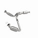 MagnaFlow direct fit catalytic converter for Chevy Avalanche 5.3L, designed for 2009-2013 models, shown in the image.