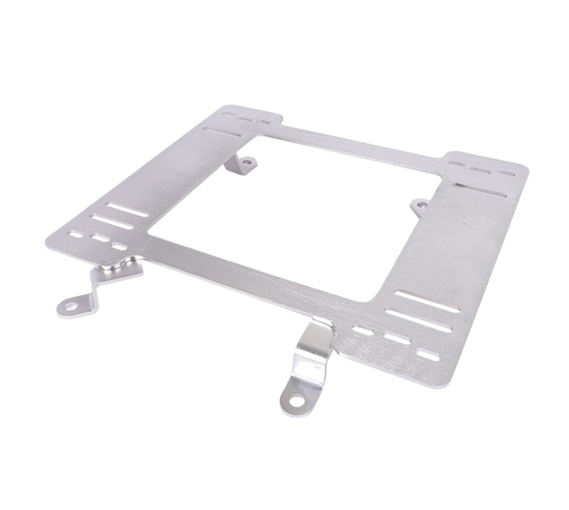 Pair of NRG seat brackets for 1979-1998 Ford Mustang, durable metal frames for secure seat mounting and support.
