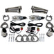 Granatelli Motor Sports 2.5-inch stainless steel dual exhaust cutout showing polished metal and valve mechanism.