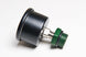 Radium Engineering fuel pressure gauge with 0-100 PSI range and 8AN fitting for automotive fuel system monitoring.