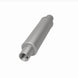 MagnaFlow Mag SS muffler with 14x4x4 inch dimensions and 2.25x2.25 inch inlet/outlet pipes, stainless steel construction.