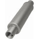 MagnaFlow Mag SS muffler with 14x4x4 inch dimensions and dual 2.25x2.25 inch inlet and outlet pipes, automotive exhaust part